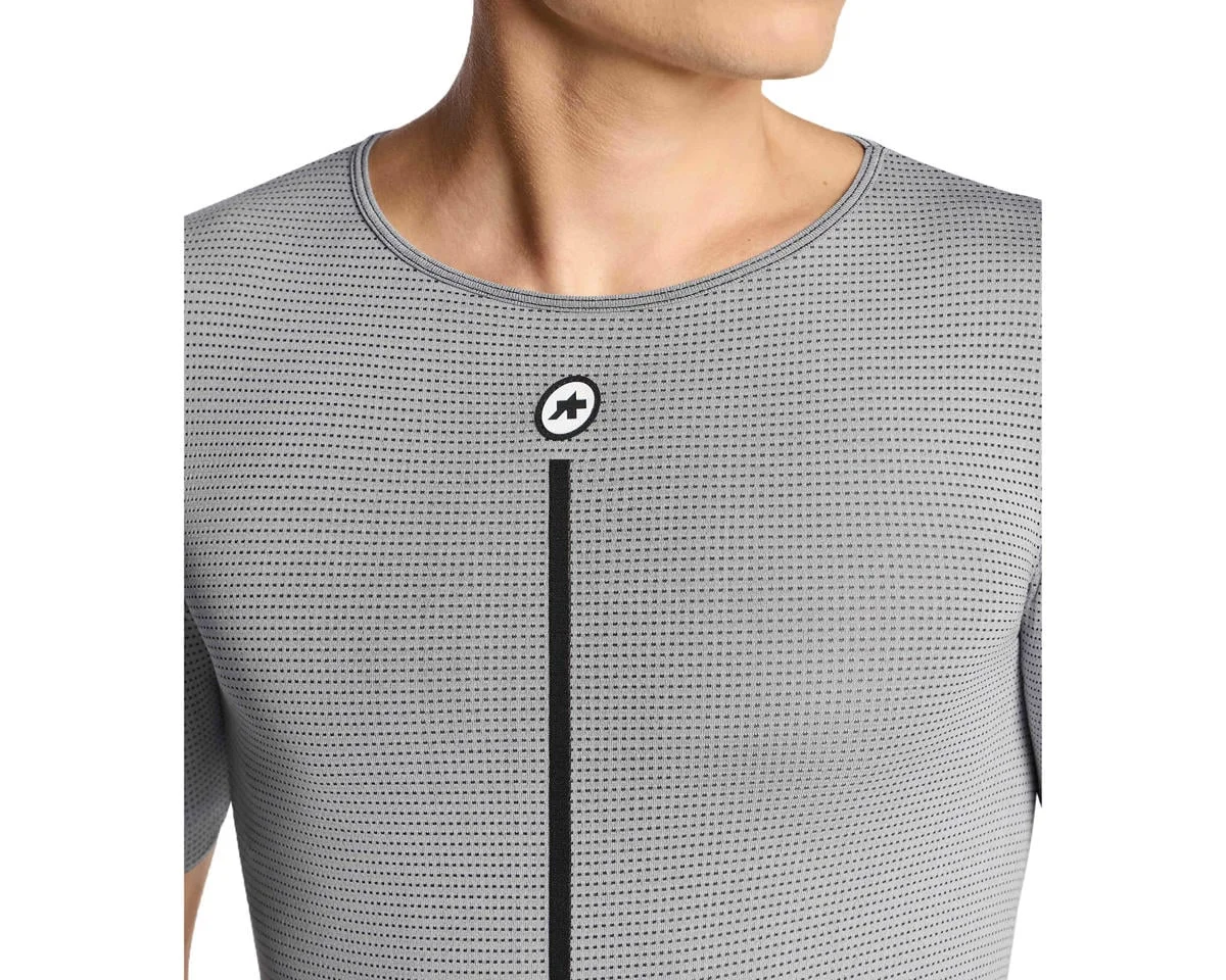 Assos Summer SS Short Sleeve Skin Layer P1 (Grey Series) (M) - view 3